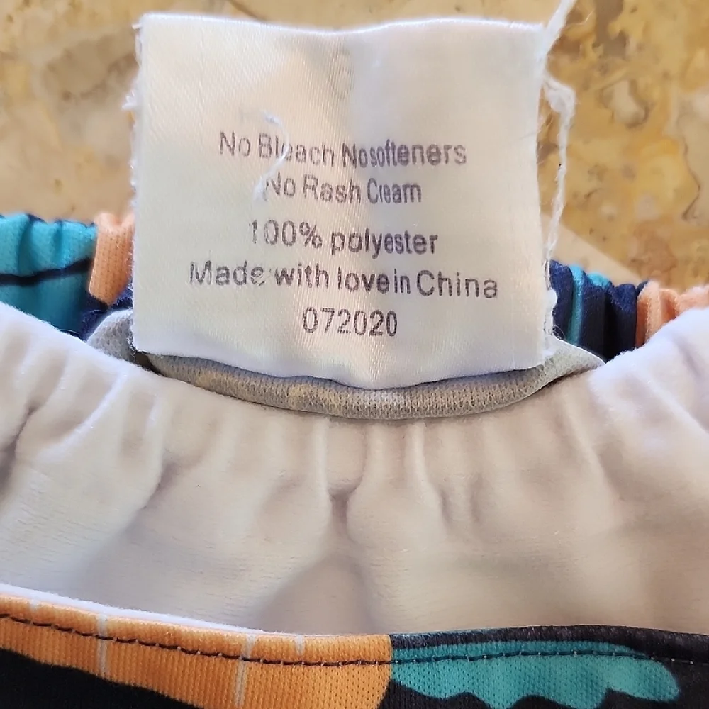 3 Colorful Baby Reusable Cloth Diapers